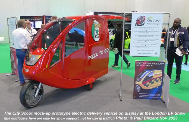 City Scoot Electric delivery FF (2023)  