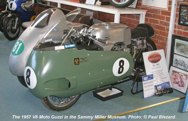 The 1957 V8 Moto Guzzi