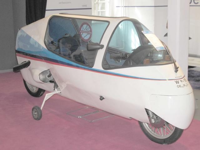 First Twin-cylinder Peraves Prototype (1982)