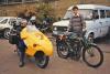 FF meets veteran motorbicycle in 1987!