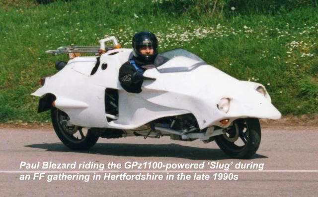 Blez riding The Slug in the 1990s