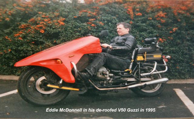Eddie McD in V50 Phasar in 1995