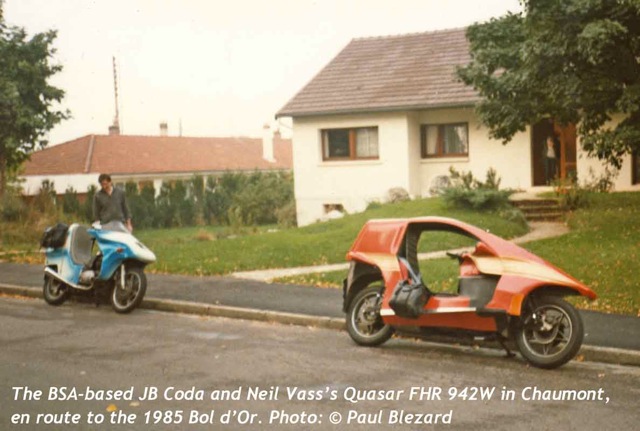 1985: FHR 942W returns to France, in Red, with BSAFF Coda