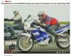 FZR passes Gold Wing in opening sequence