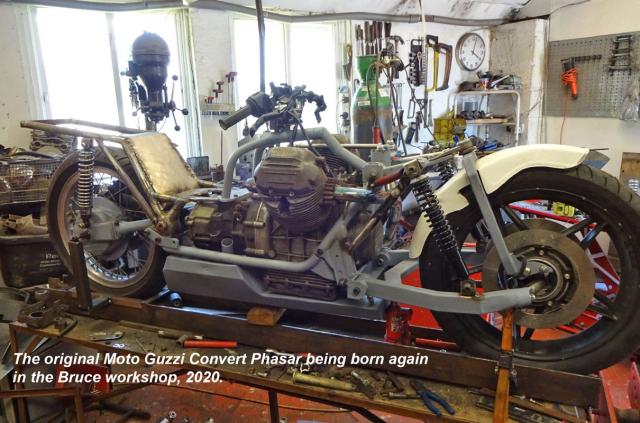 Moto Guzzi Convert FF RHS, in 2020