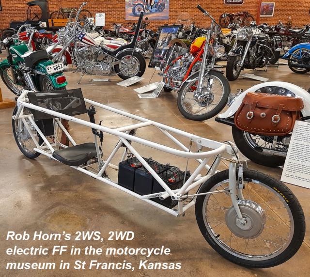 Rob Horn's 2001 electric FF in Kansas Museum (2023)