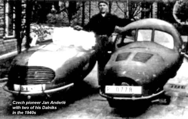 Jan Anderlé + 2 1940s Dalniks