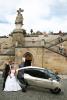Newlyweds in Prague with Pigi's Monotracer