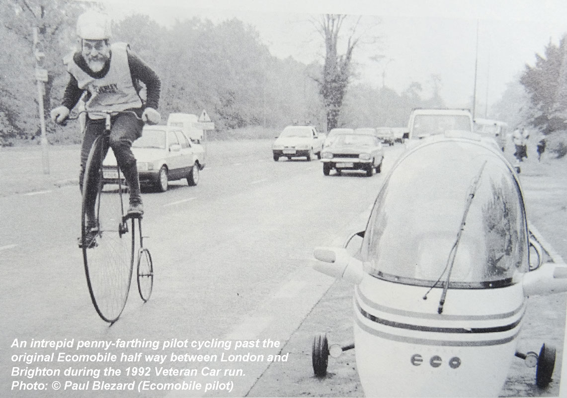 Penny Farthing Passes Ecomobile! (1992) 