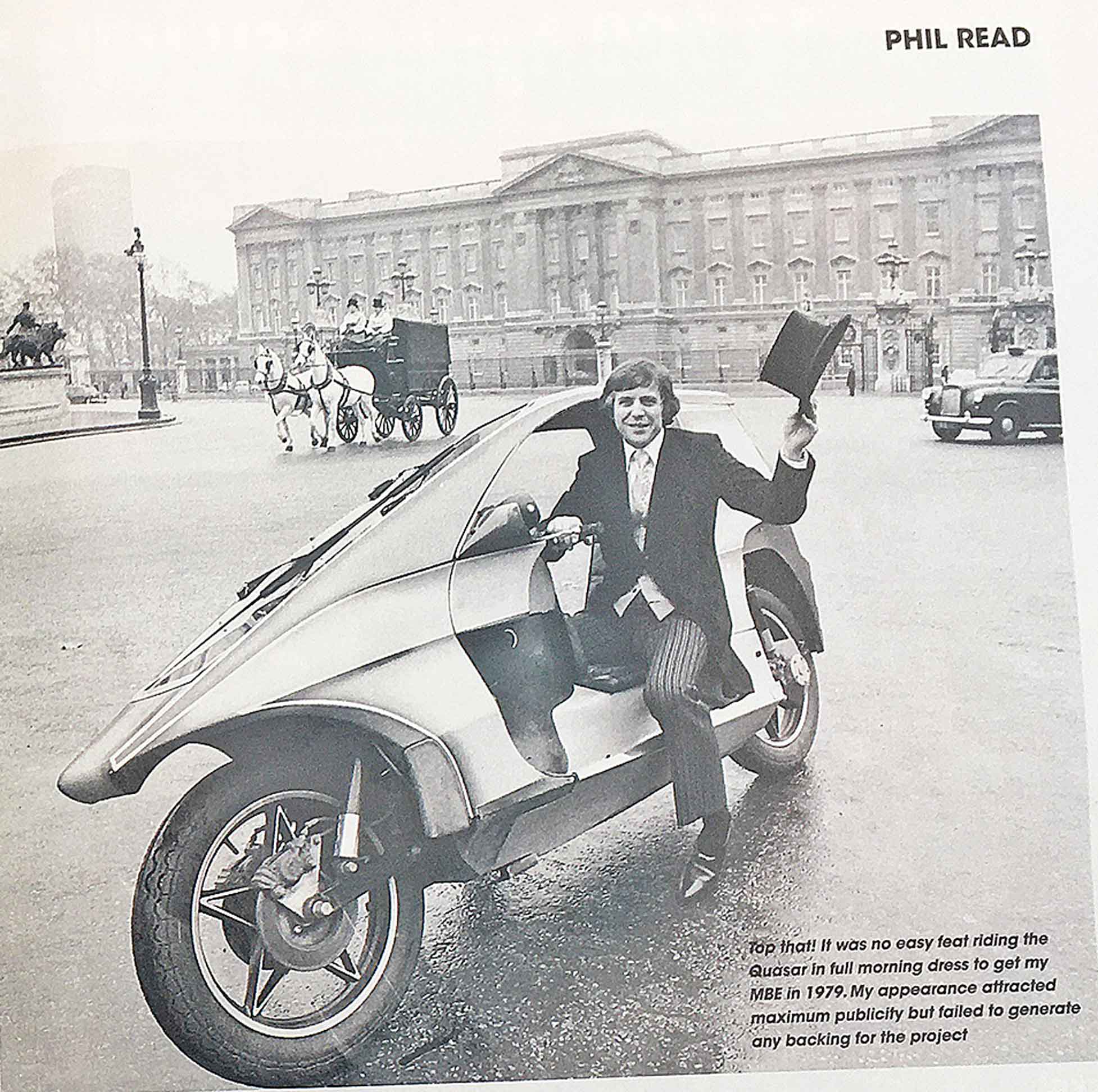 Phil Read & Quasar @ Buckingham Palace (1979)