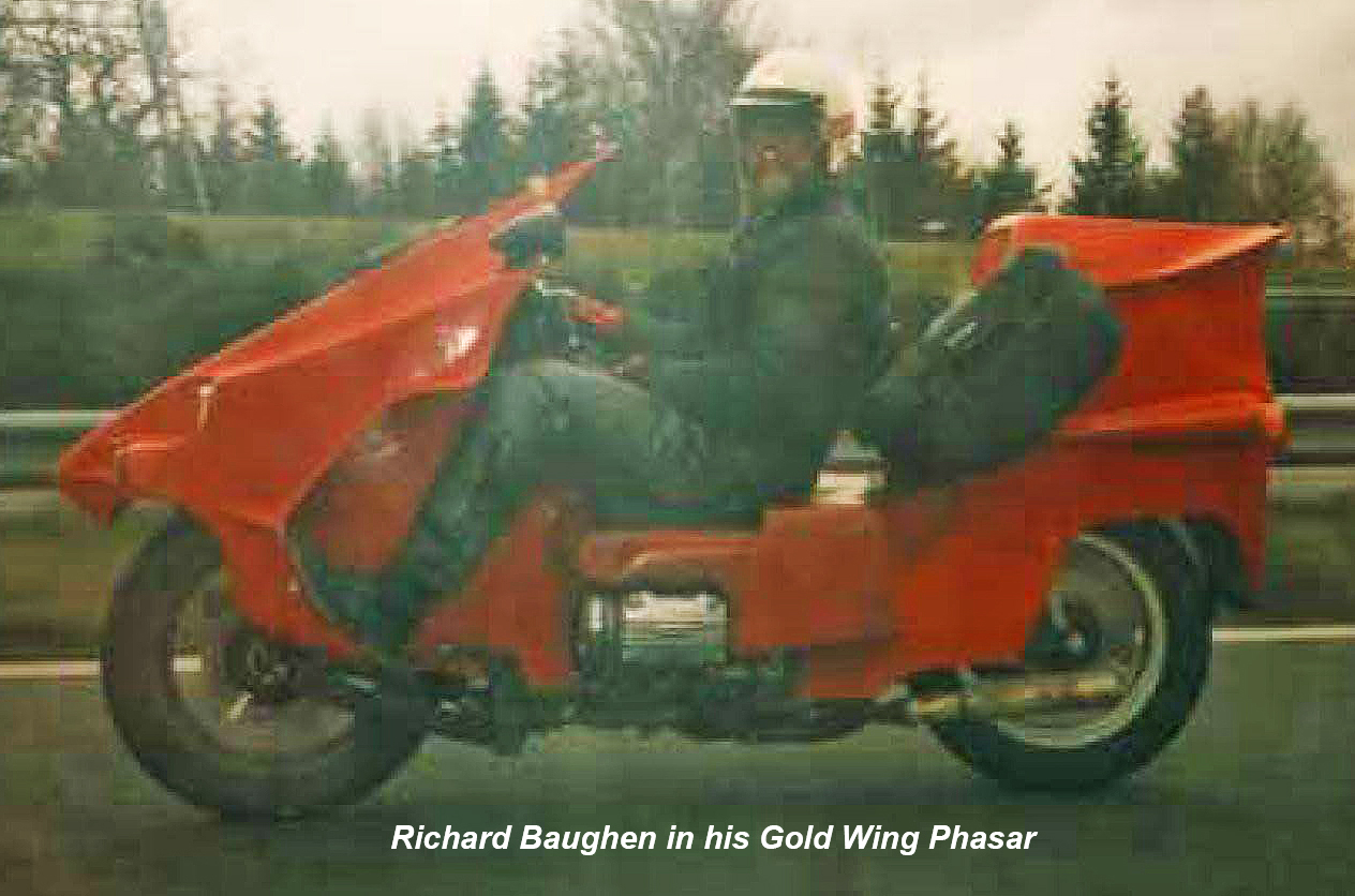 Richard B riding his GW Phasar in 1988