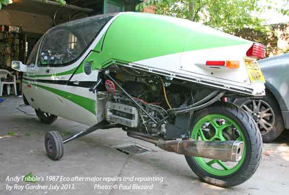 Tribble Eco (K100 engine on view)