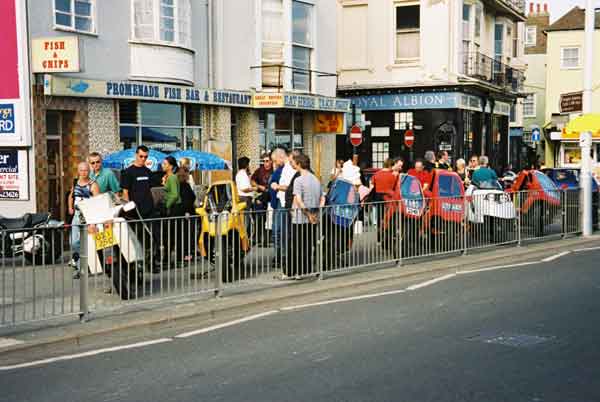 2001: 7 FFs at Quasar Weekend in Hastings