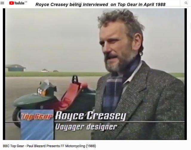 Royce Creasey Interview on Top Gear