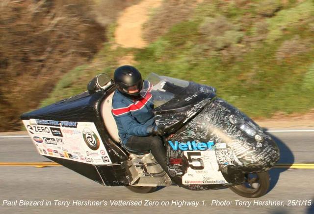 Blez Drives Terry Hershner's Electric Iron Butt Zero!