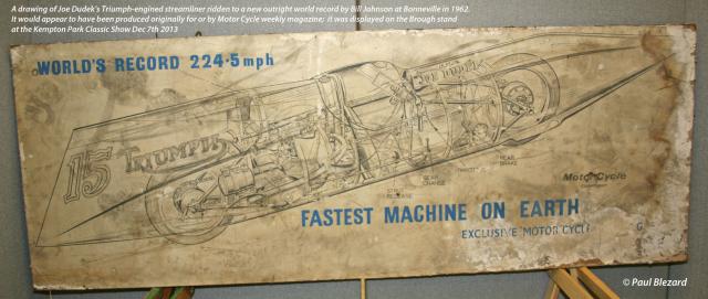 The FFastest Bike in the world (in 1962)