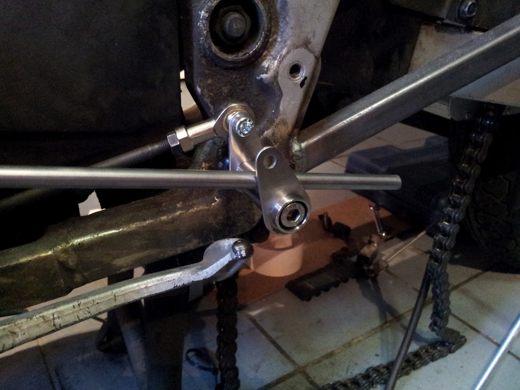 Gear Change Re-director - Test fit
