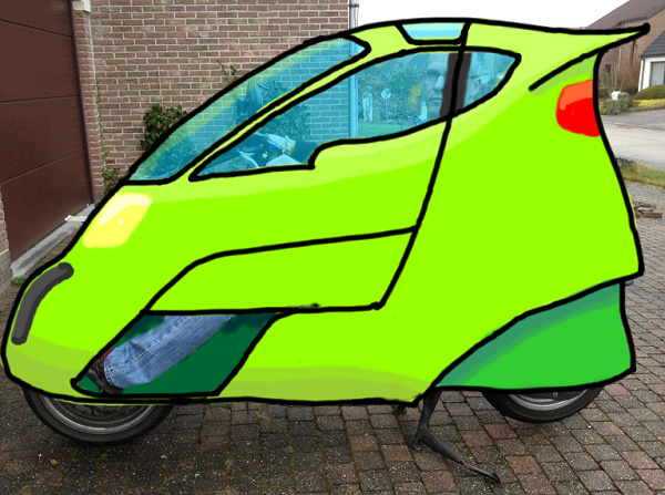 Monsterbike, proposal body 01