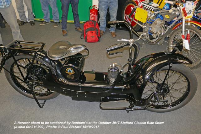Neracar auctioned for £11,000 (2017)