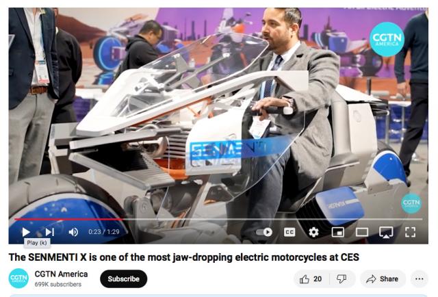 Senmenti X on show in USA (2024)