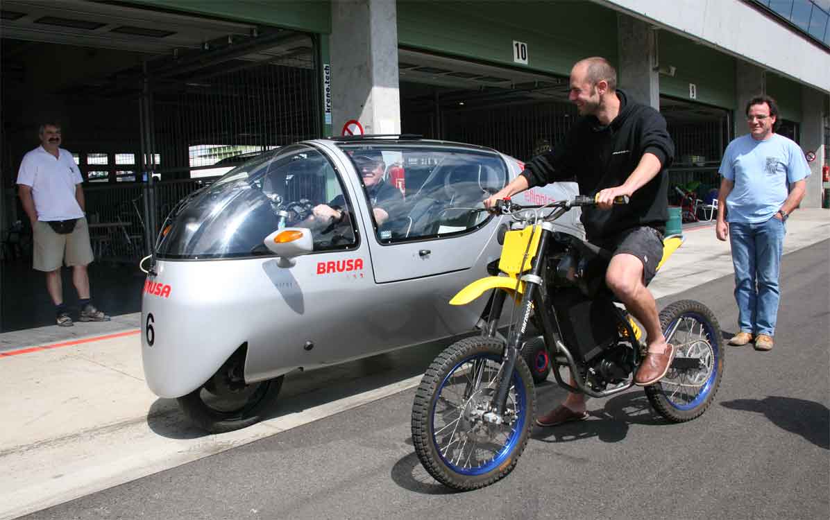 Electric Eco & Quantya Electric bike in 2008