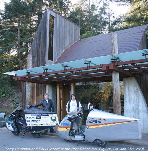 Blez & Terry Hershner with Vetterised Machines