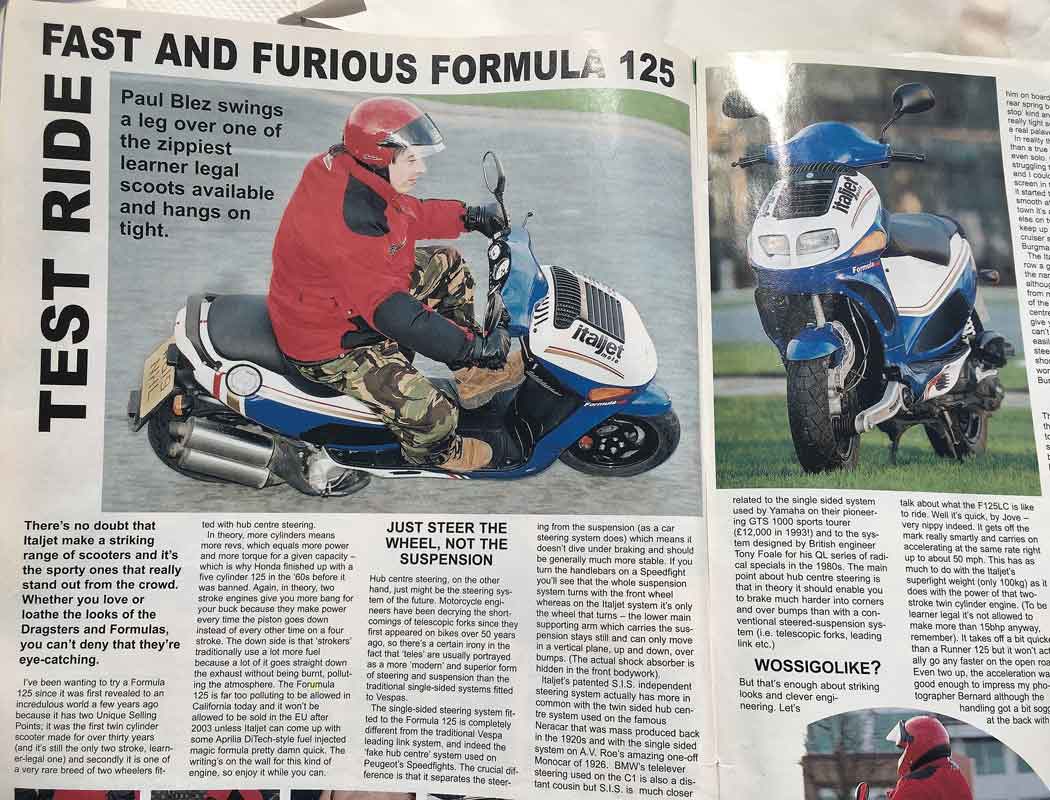 Italjet F125 with HCS (2001)