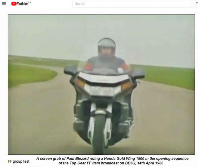 Blez on Honda Gold Wing 1500