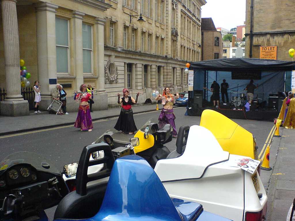 Bring on the dancing girls!