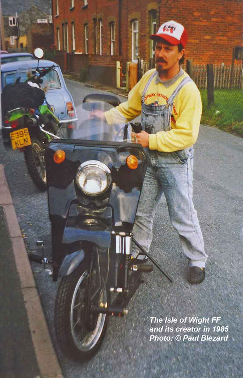 The creator of the IoW FF, Mr Curtis-Horsfall