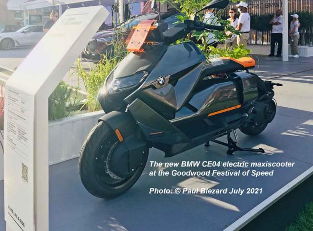 BMW CE04 at FoS 2021