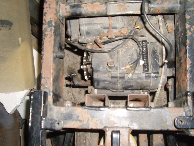 KLR 600 rusty tubes