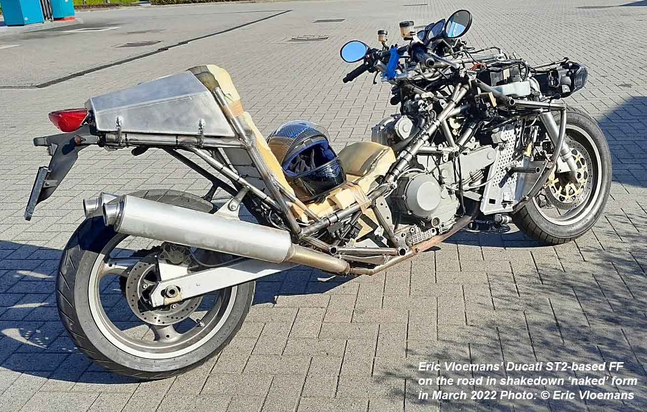Ducati FF on the road! (RHS, April 2022)