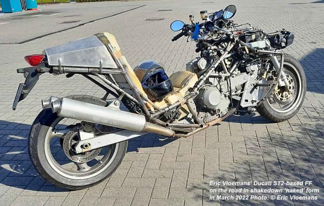 Ducati FF on the road! (RHS, April 2022)