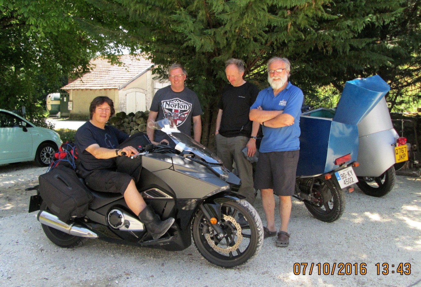 RR2016 - Paul Blezard brought a Honda Vultus