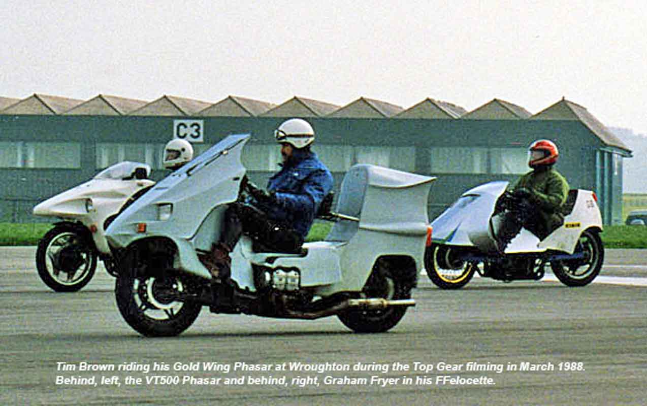 Tim Brown riding his GW Phasar