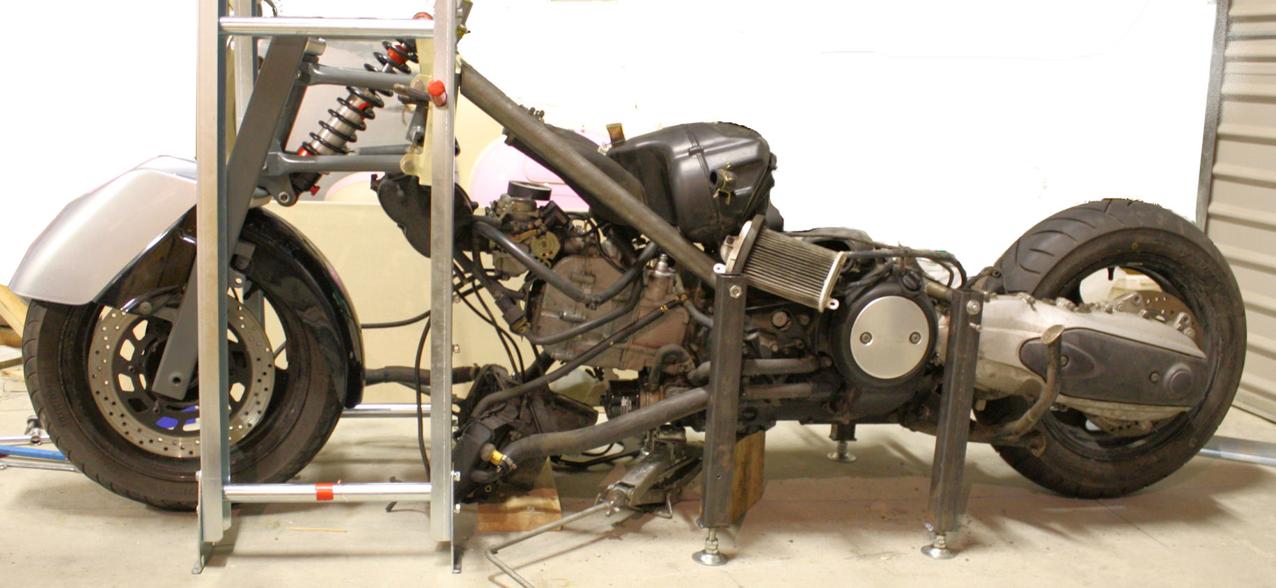 Mating Hossack Front End to T-Max Rear (LHS, 2010)