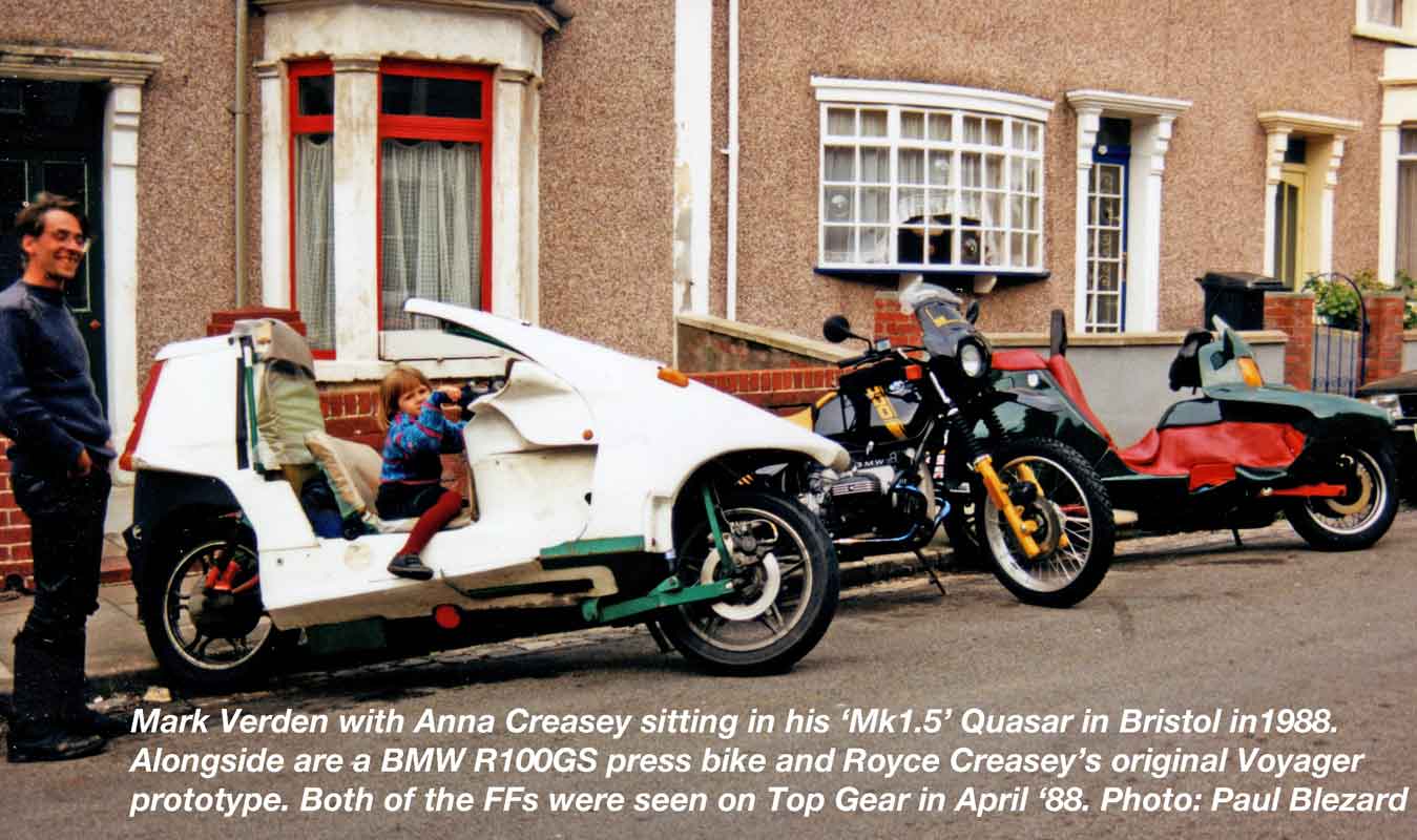 Mark Verden & his Quasar Chez Creasey 1988