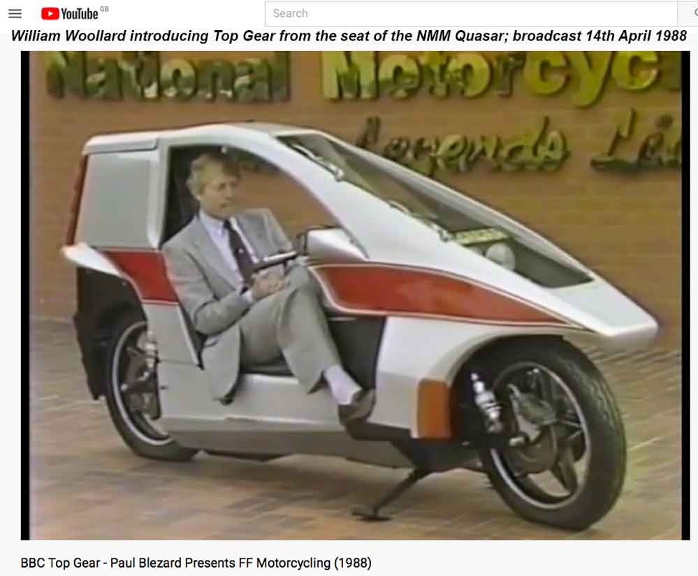 William Woollard in the NMM Quasar