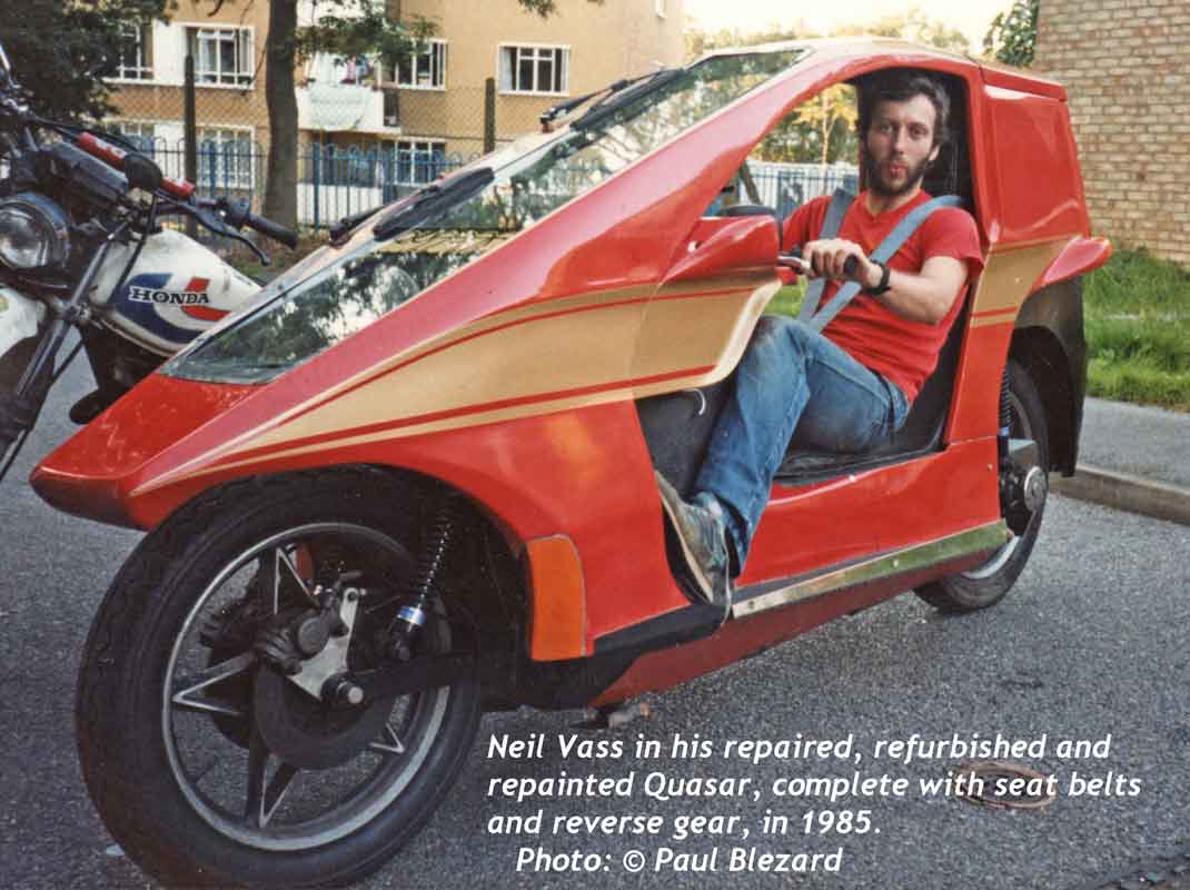 Neil Vass in FHR 942W in 1985