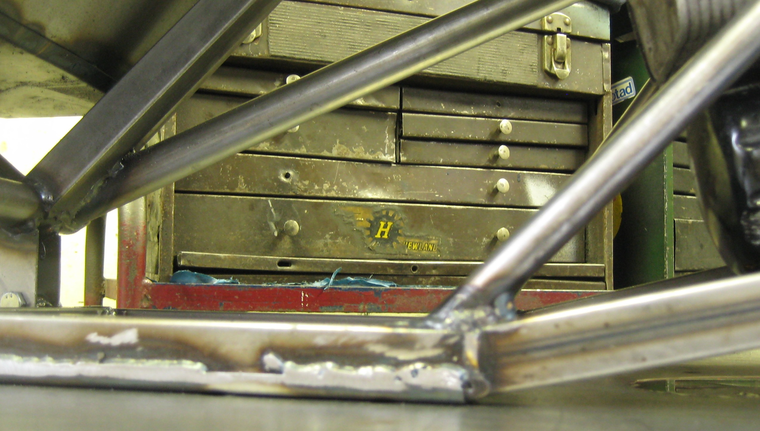 One old toolbox