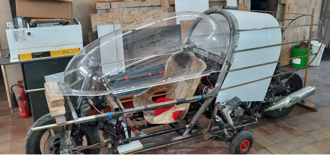 Perspex Canopy on Arthur FF