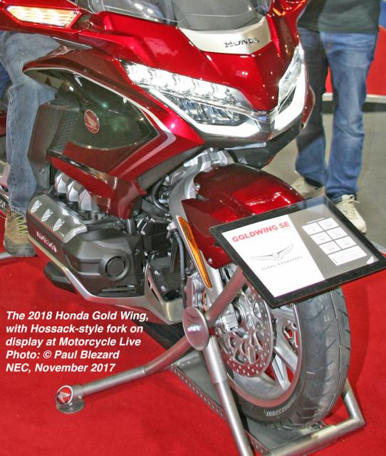 Honda's Hossack-steered 2018 Gold Wing