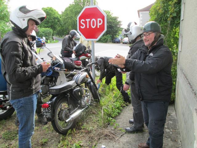 I have washed the petrol off my hands and the pub is just up the road says Rob!