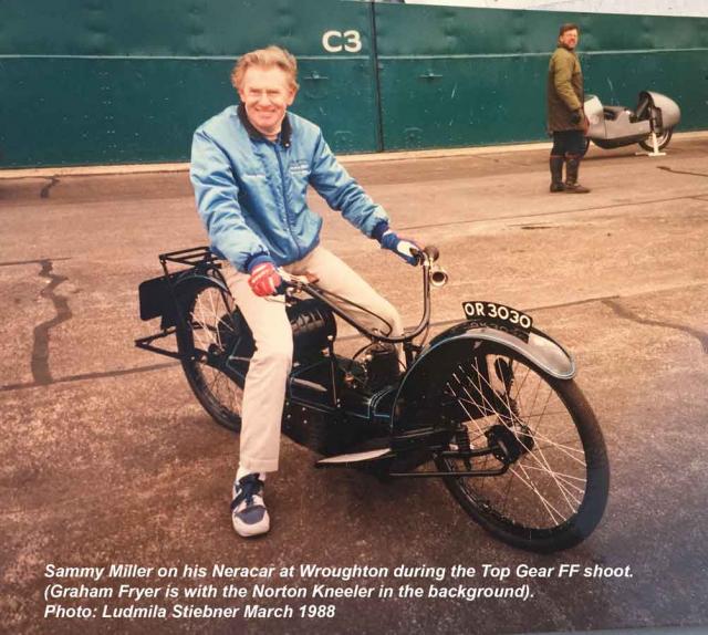 Sammy Miller on the Neracar