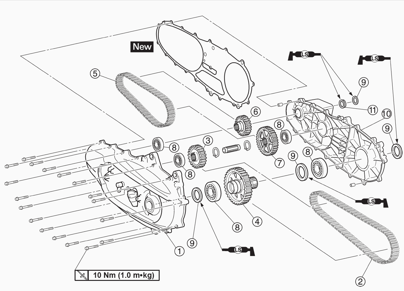 Tmax Final Drive Diagram