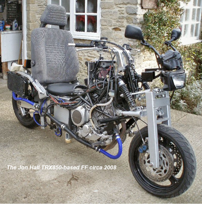 TRX850FF Front Right 2008