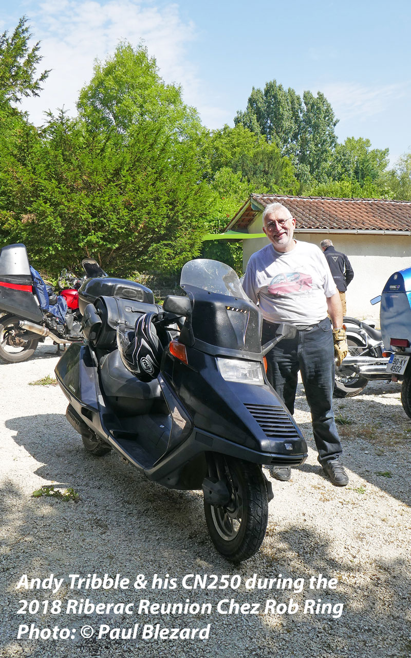 Trib & his CN250 Fusion