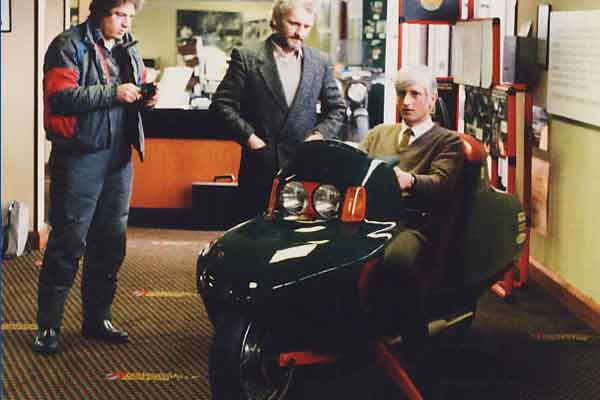Top Gear Director tries Voyager at the NMM